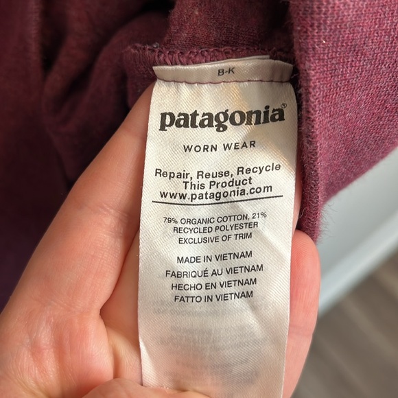 Patagonia Quilted Women’s Snap-T Collared Pullover Purple Size S - Picture 5 of 6